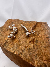 Asymmetrical Earring Set