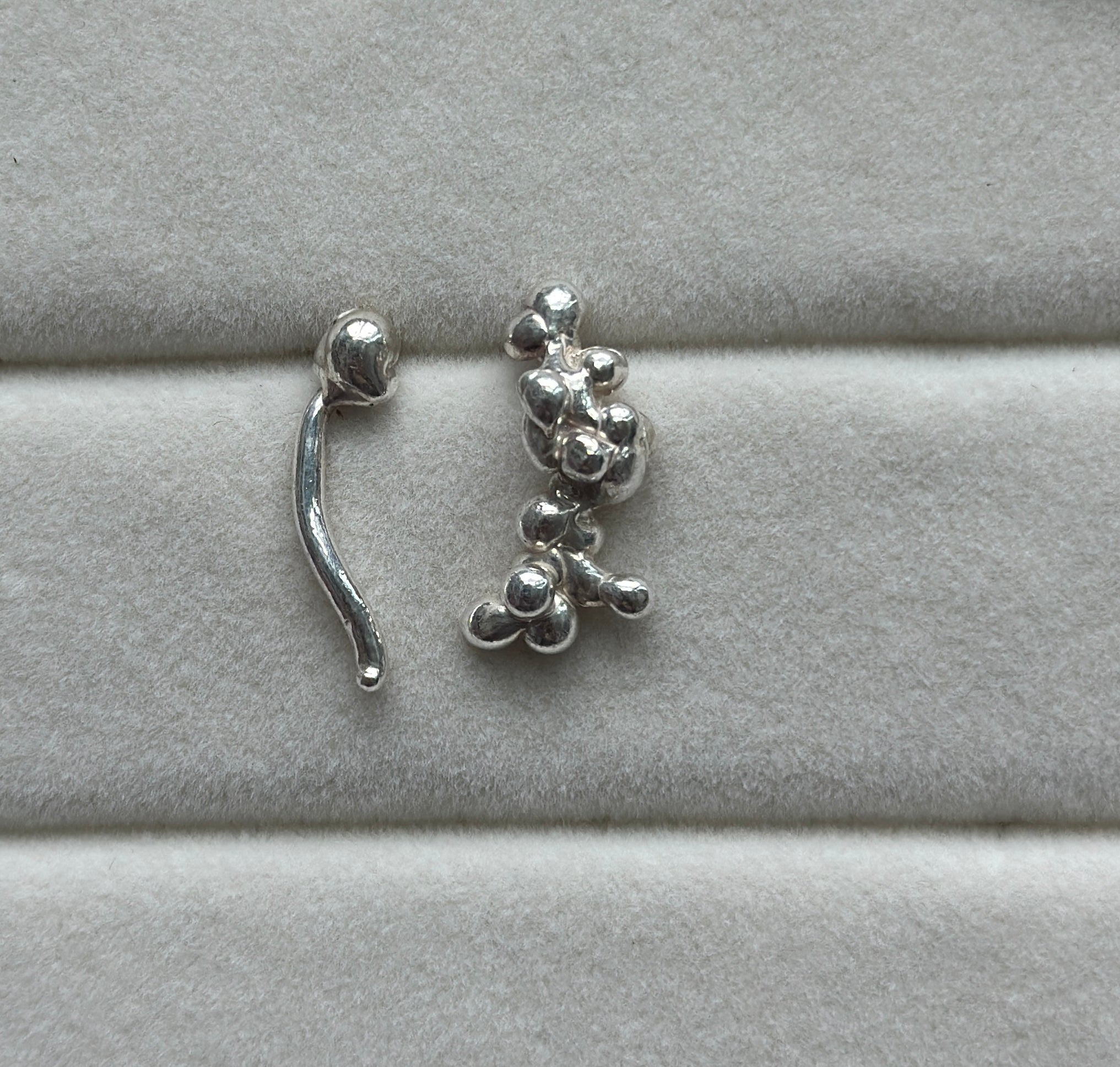 Asymmetrical Earring Set