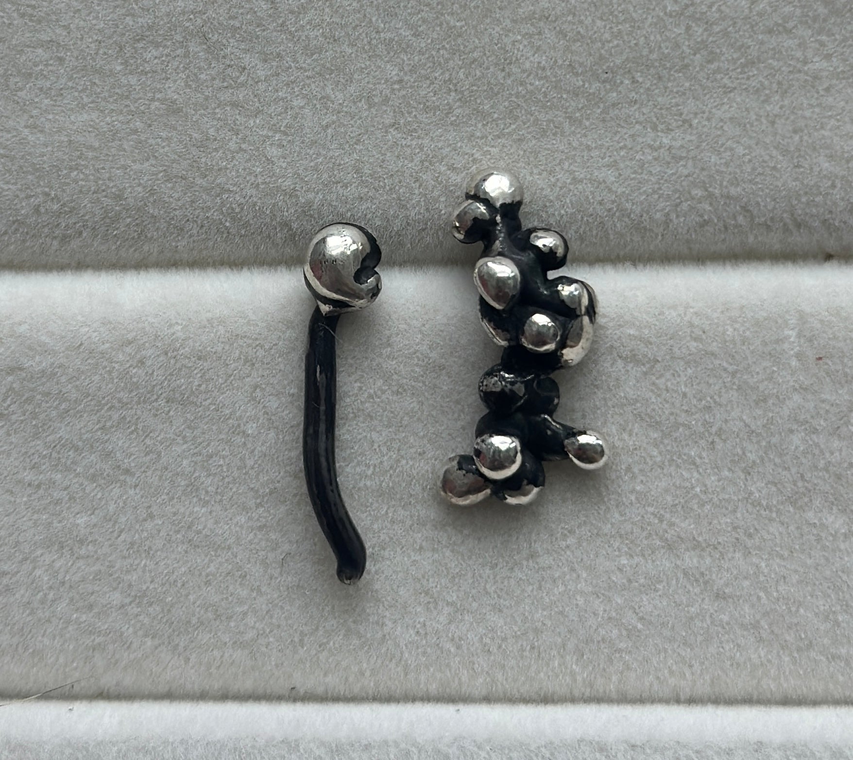 Asymmetrical Earring Set