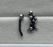 Asymmetrical Earring Set