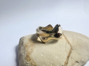 Gold Lava Ring No. 2