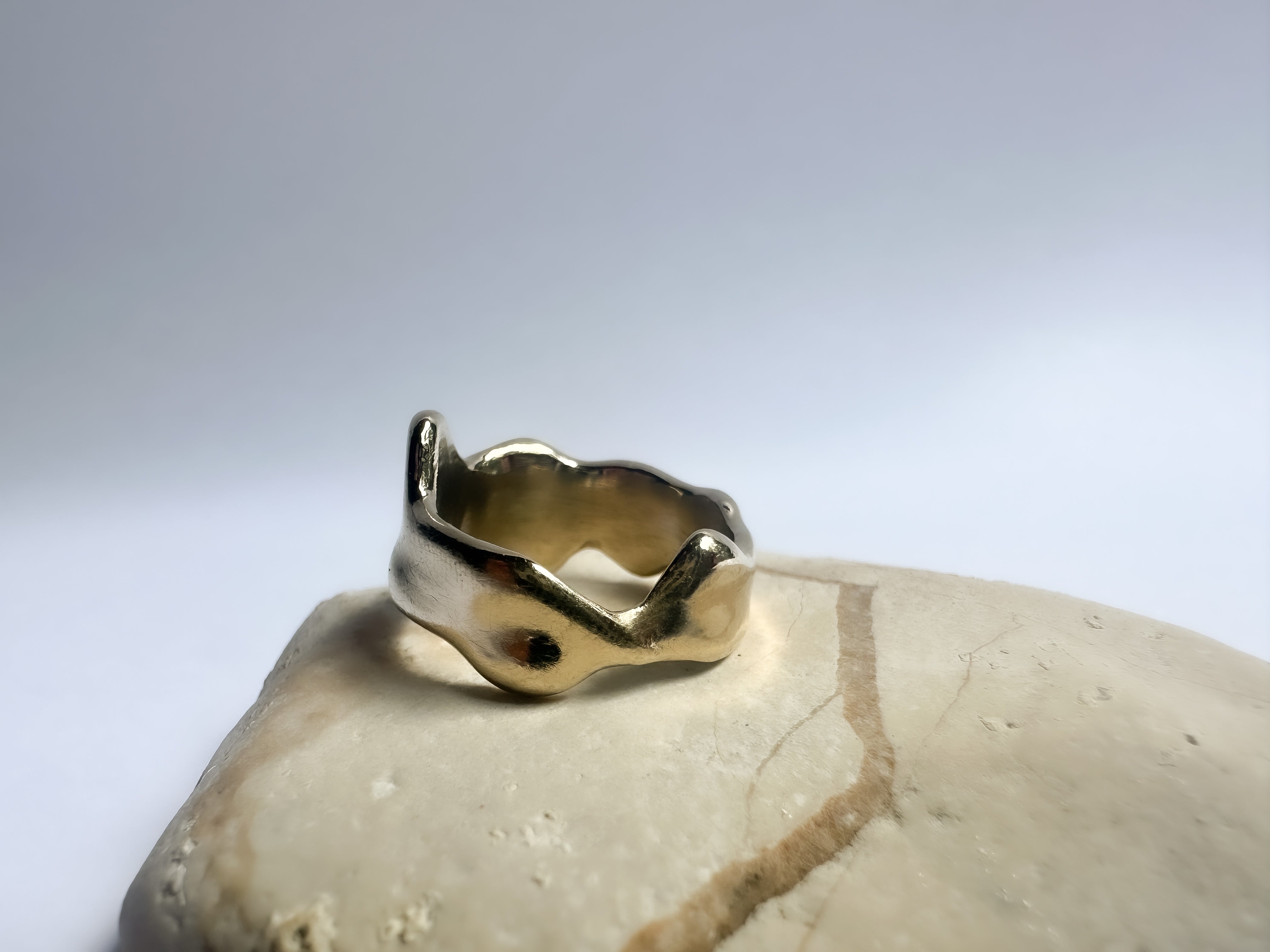Gold Lava Ring No. 2