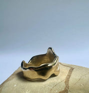 Gold Lava Ring No. 2