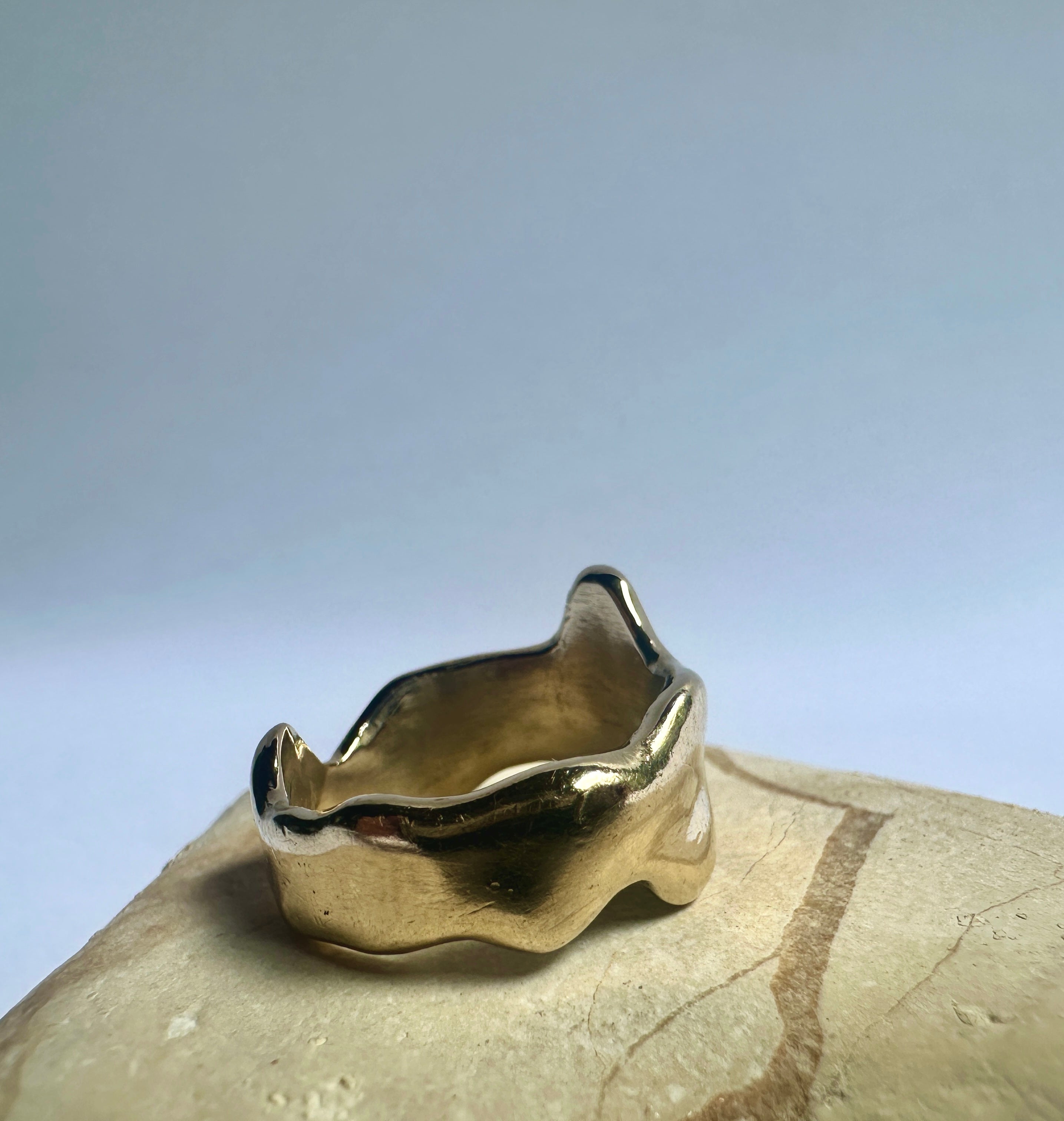 Gold Lava Ring No. 2