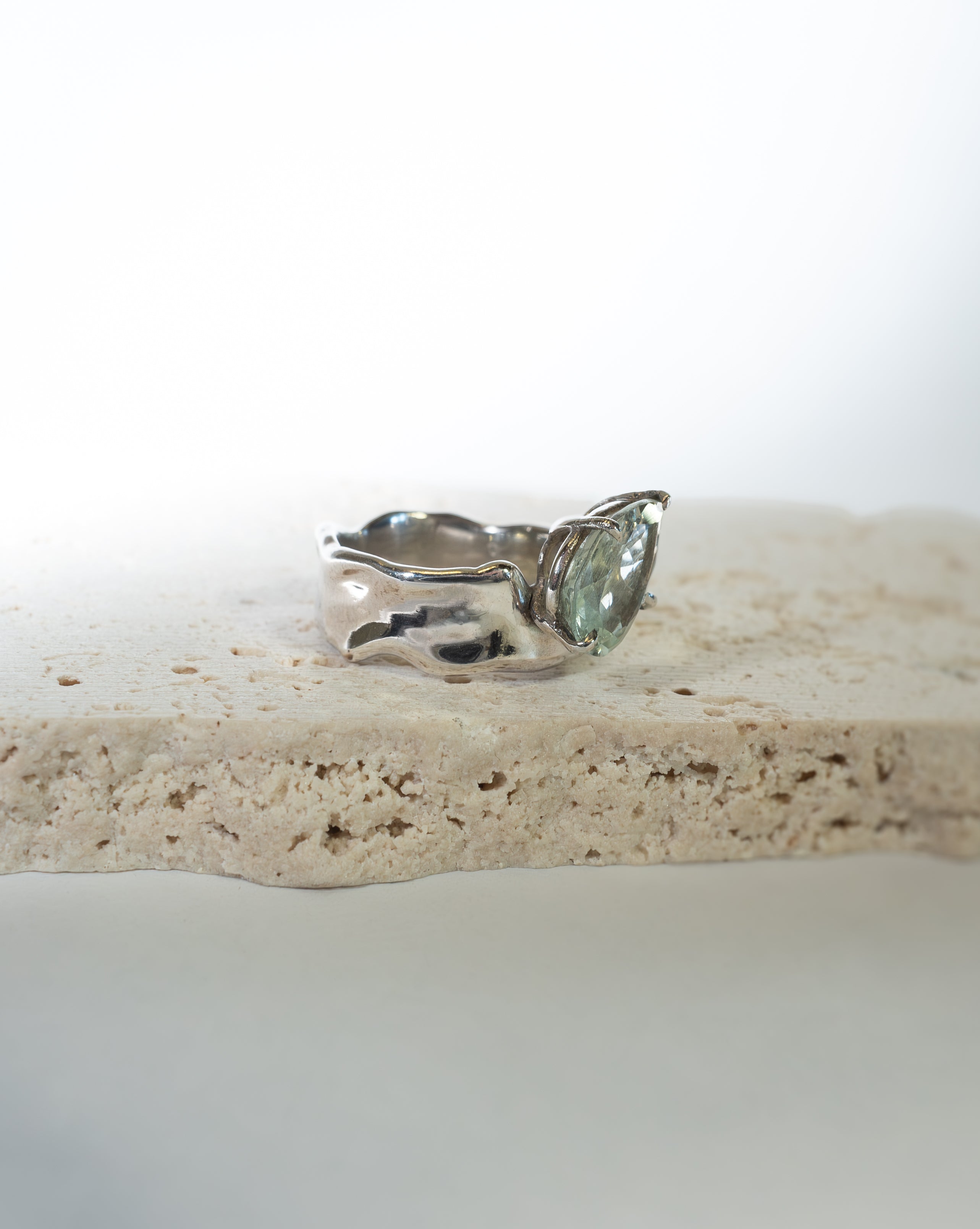 Lava Ring No. 1 w/ Stone
