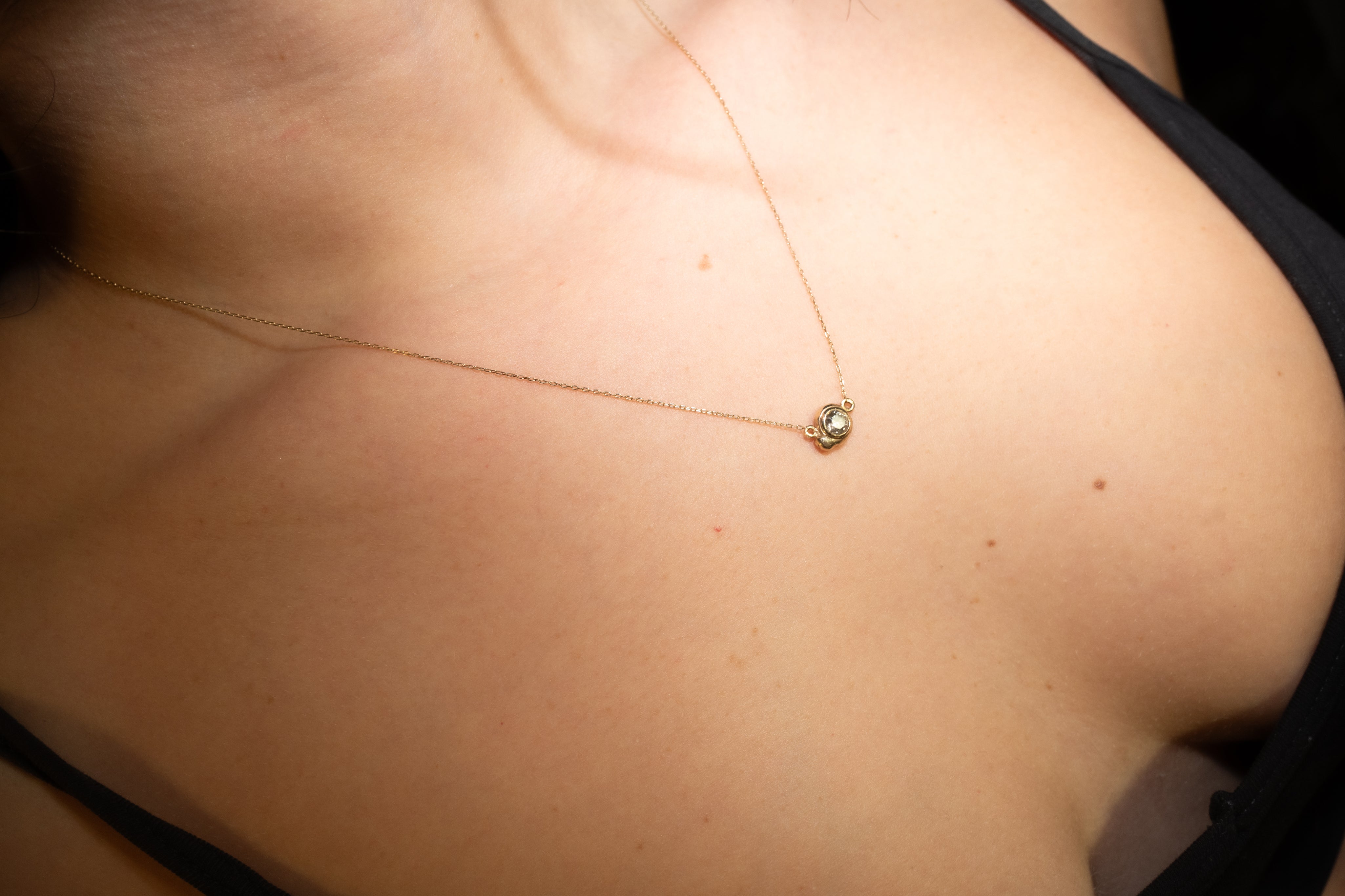 Drop Diamond Pendant