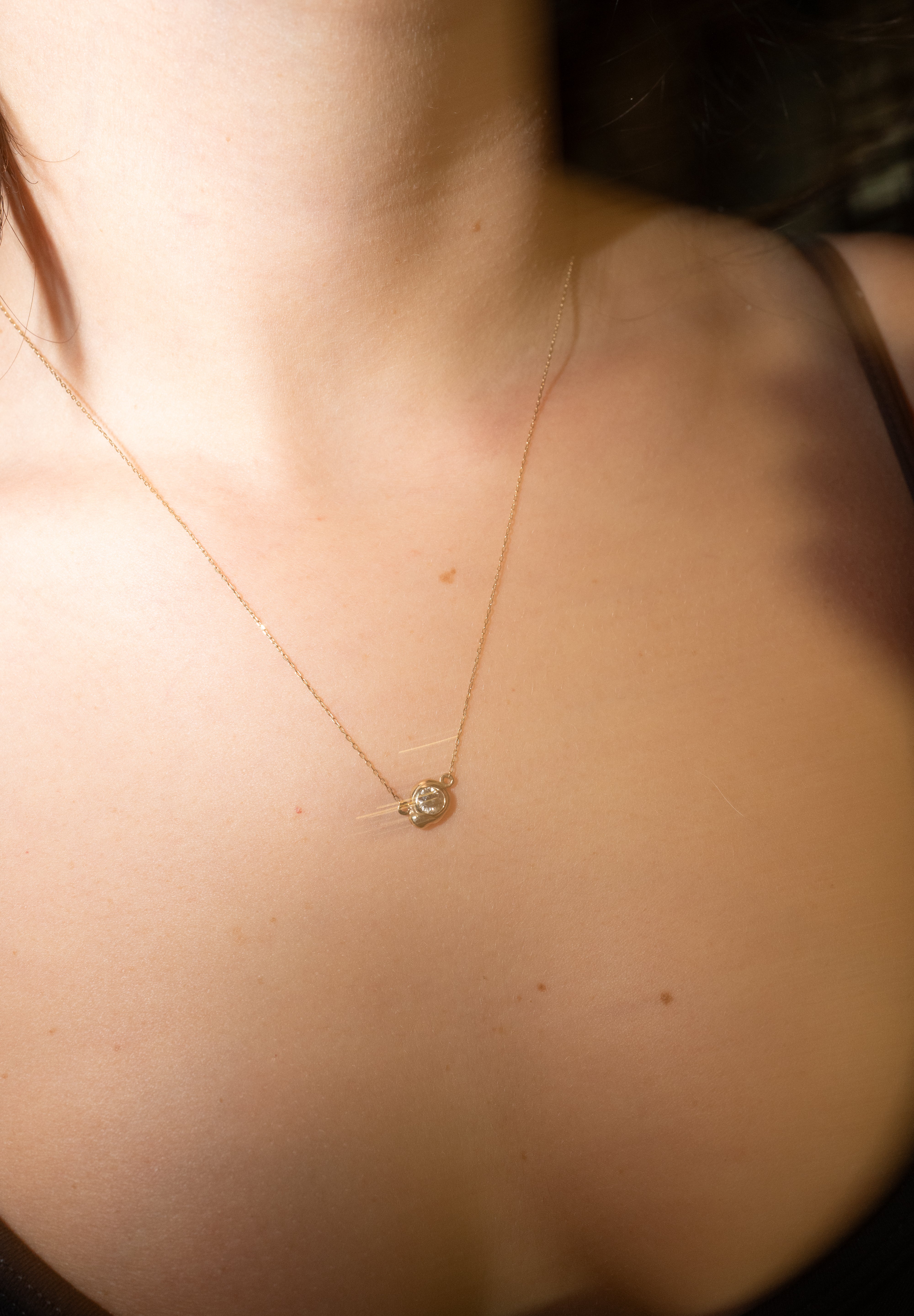 Drop Diamond Pendant