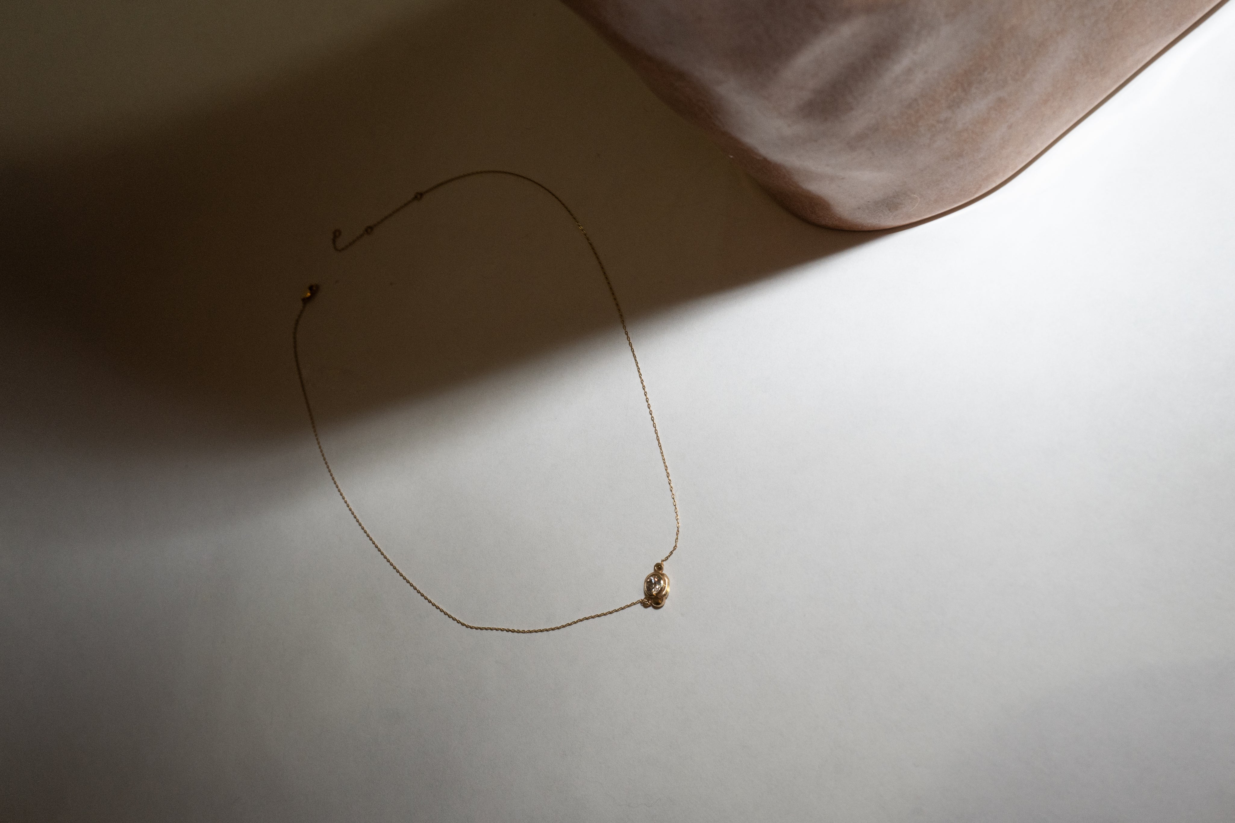 Drop Diamond Pendant