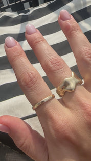 Gold Lava Ring No. 2