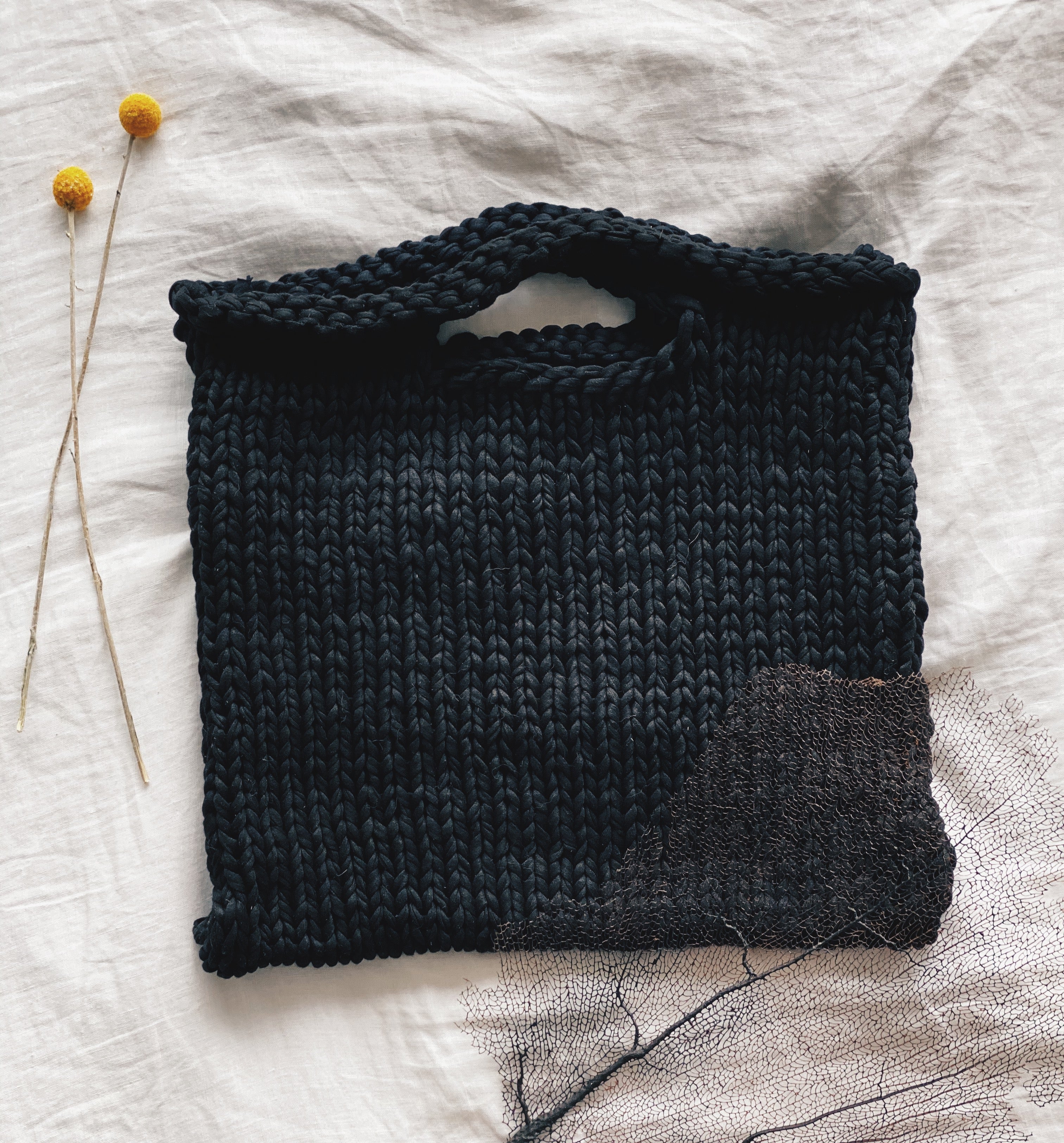 Knitted Tote Bag