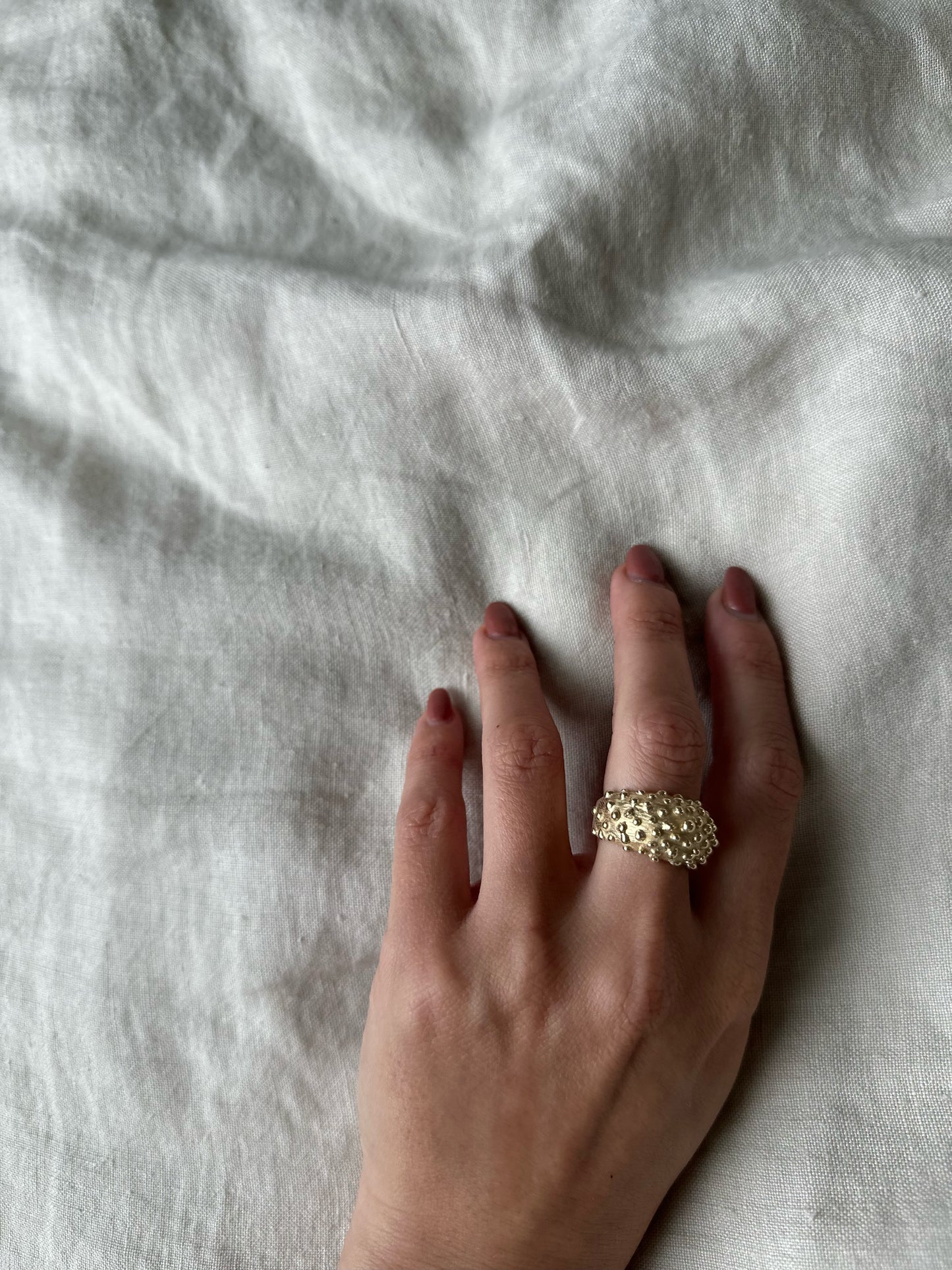 Gold Speckle Ring