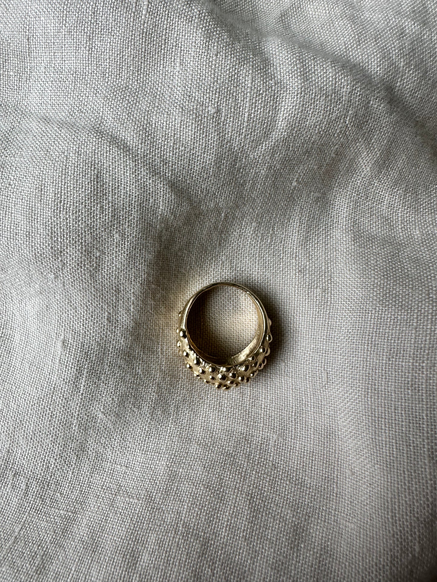 Gold Speckle Ring
