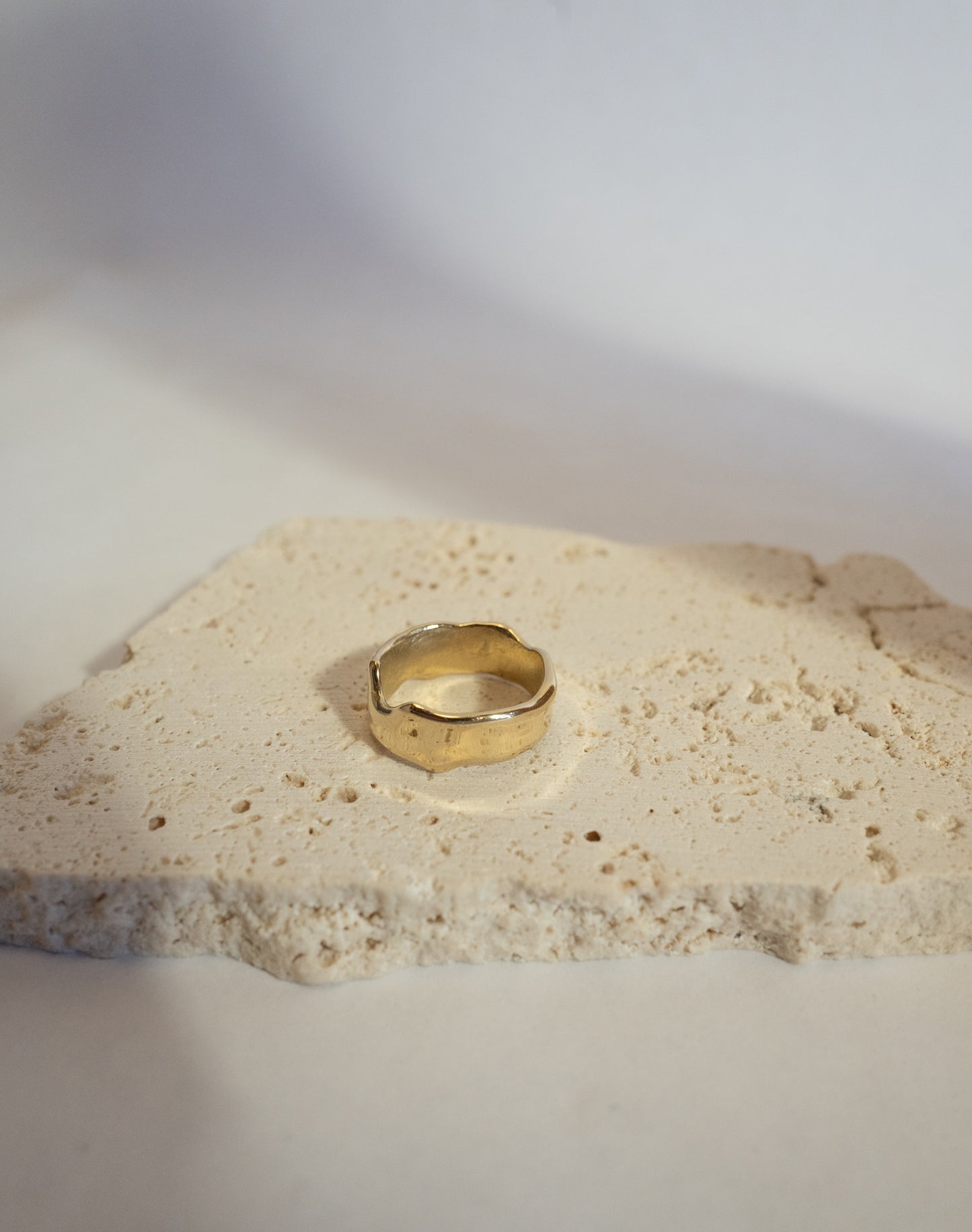 Gold Lava Ring No. 1