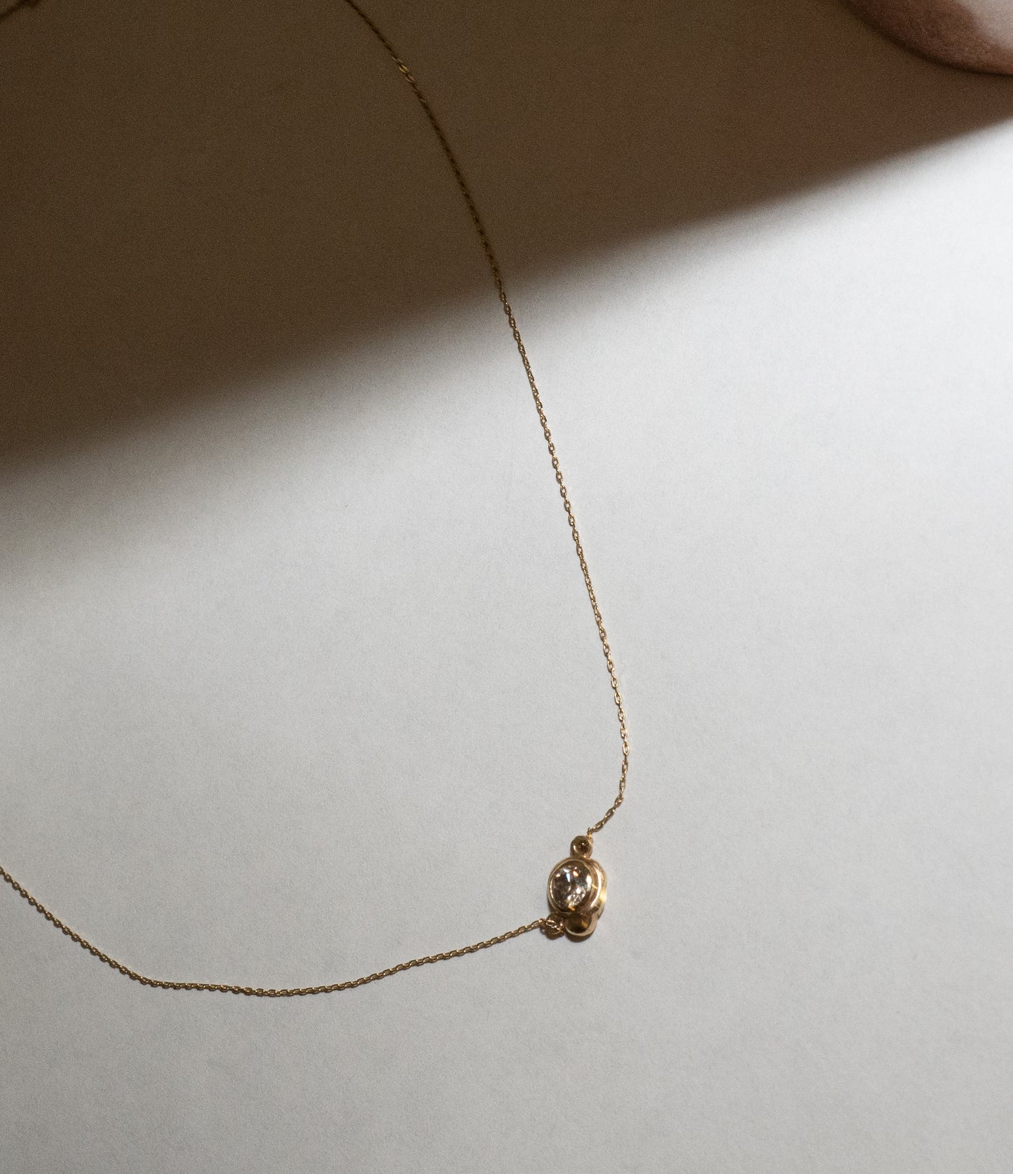 Drop Diamond Pendant