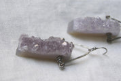 Amethyst Crystal Earrings
